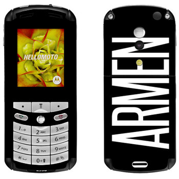  «Armen»   Motorola E1, E398 Rokr