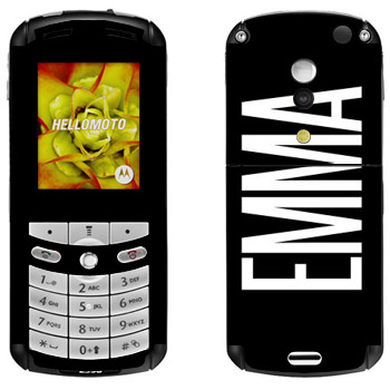   «Emma»   Motorola E1, E398 Rokr
