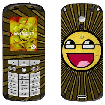   «Epic smiley»   Motorola E1, E398 Rokr