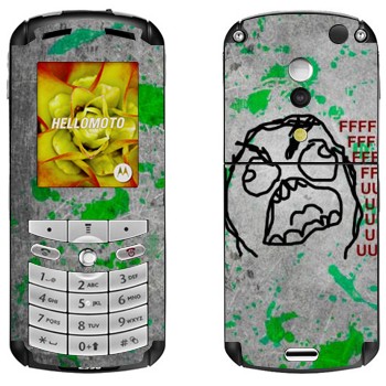   «FFFFFFFuuuuuuuuu»   Motorola E1, E398 Rokr