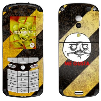   «Me gusta»   Motorola E1, E398 Rokr