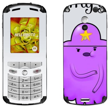   «Oh my glob  -  Lumpy»   Motorola E1, E398 Rokr