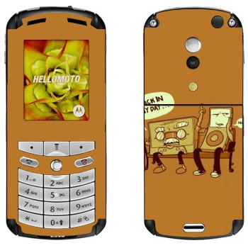   «-  iPod  »   Motorola E1, E398 Rokr