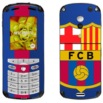   «Barcelona Logo»   Motorola E1, E398 Rokr