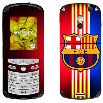  «Barcelona stripes»   Motorola E1, E398 Rokr