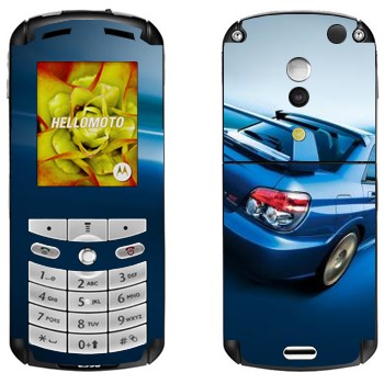   «Subaru Impreza WRX»   Motorola E1, E398 Rokr