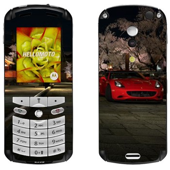   « Ferrari»   Motorola E1, E398 Rokr
