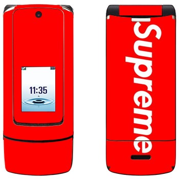   «Supreme   »   Motorola K3 Krzr