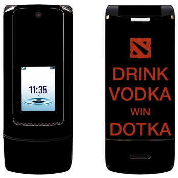   «Drink Vodka With Dotka»   Motorola K3 Krzr