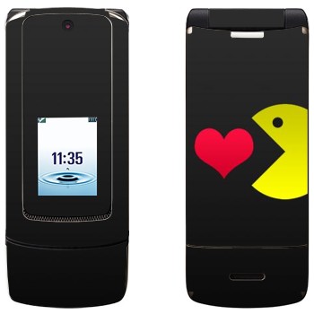   «I love Pacman»   Motorola K3 Krzr