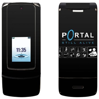  «Portal - Still Alive»   Motorola K3 Krzr