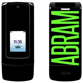   «Abram»   Motorola K3 Krzr