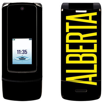   «Alberta»   Motorola K3 Krzr