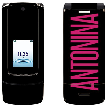   «Antonina»   Motorola K3 Krzr