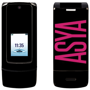   «Asya»   Motorola K3 Krzr