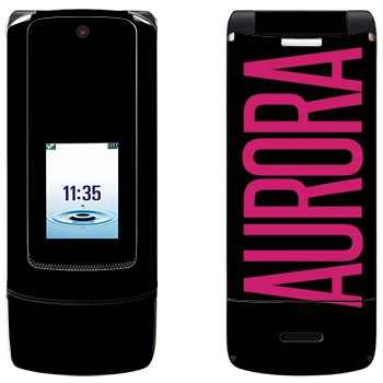   «Aurora»   Motorola K3 Krzr