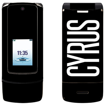   «Cyrus»   Motorola K3 Krzr