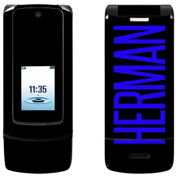   «Herman»   Motorola K3 Krzr