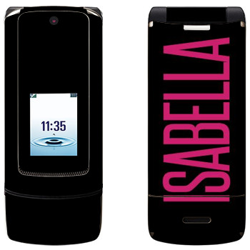   «Isabella»   Motorola K3 Krzr