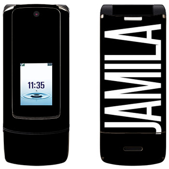   «Jamila»   Motorola K3 Krzr