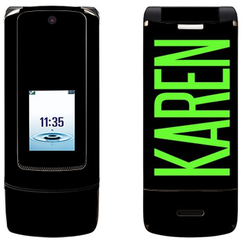   «Karen»   Motorola K3 Krzr