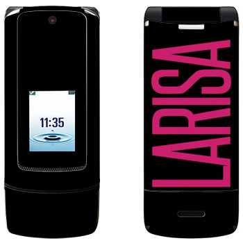   «Larisa»   Motorola K3 Krzr