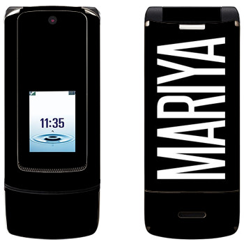   «Mariya»   Motorola K3 Krzr