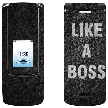   « Like A Boss»   Motorola K3 Krzr