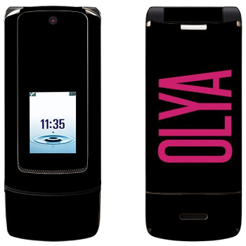   «Olya»   Motorola K3 Krzr