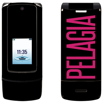   «Pelagia»   Motorola K3 Krzr