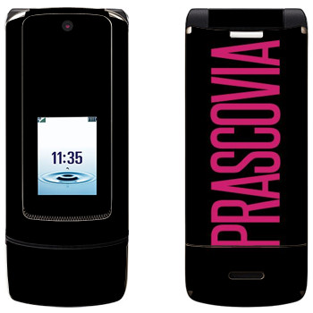   «Prascovia»   Motorola K3 Krzr
