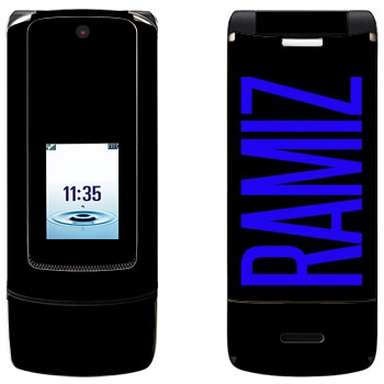   «Ramiz»   Motorola K3 Krzr