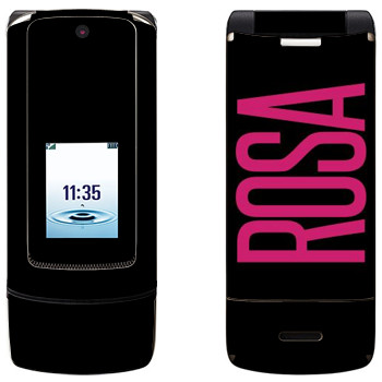   «Rosa»   Motorola K3 Krzr