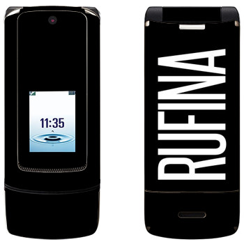   «Rufina»   Motorola K3 Krzr