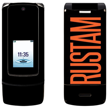   «Rustam»   Motorola K3 Krzr