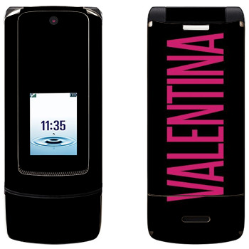   «Valentina»   Motorola K3 Krzr