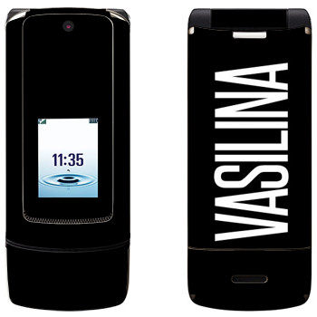   «Vasilina»   Motorola K3 Krzr