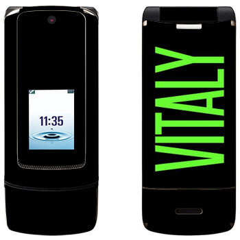   «Vitaly»   Motorola K3 Krzr