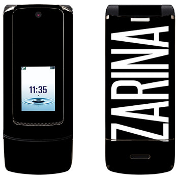   «Zarina»   Motorola K3 Krzr