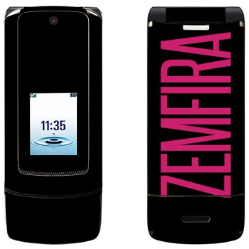   «Zemfira»   Motorola K3 Krzr