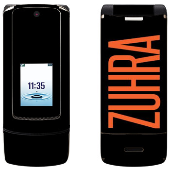   «Zuhra»   Motorola K3 Krzr