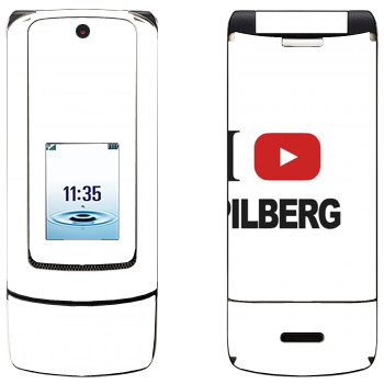   «I love Spilberg»   Motorola K3 Krzr
