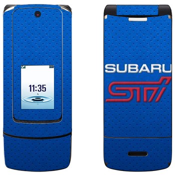   « Subaru STI»   Motorola K3 Krzr