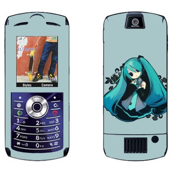   «Hatsune Miku - Vocaloid»   Motorola L7E Slvr