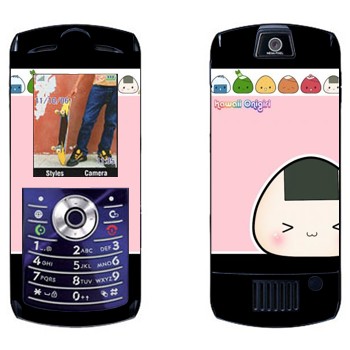   «Kawaii Onigirl»   Motorola L7E Slvr