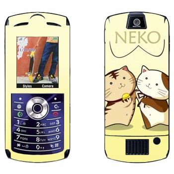   « Neko»   Motorola L7E Slvr