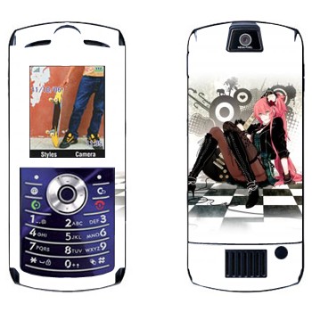   «  (Megurine Luka)»   Motorola L7E Slvr