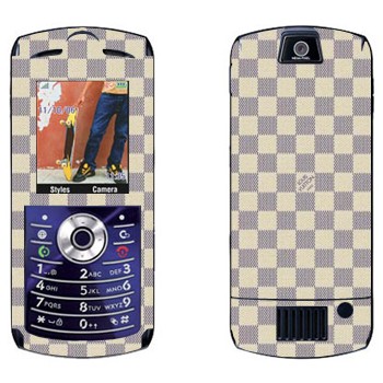   «LV Damier Azur »   Motorola L7E Slvr