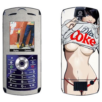   « Diet Coke»   Motorola L7E Slvr