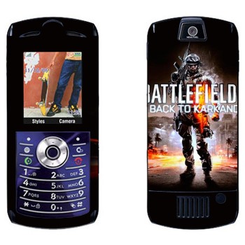   «Battlefield: Back to Karkand»   Motorola L7E Slvr